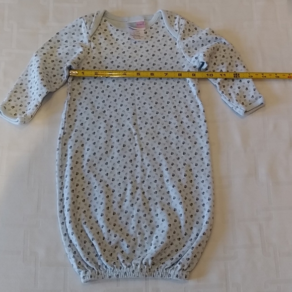 Just Born Blue Sleep Sack With Elastic Open Bottom - Picture 3 of 7